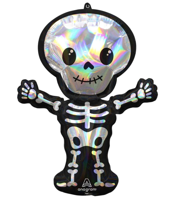 SUPERSHAPE HOLOGRAPHIC IRIDESCENT SKELETON P40
